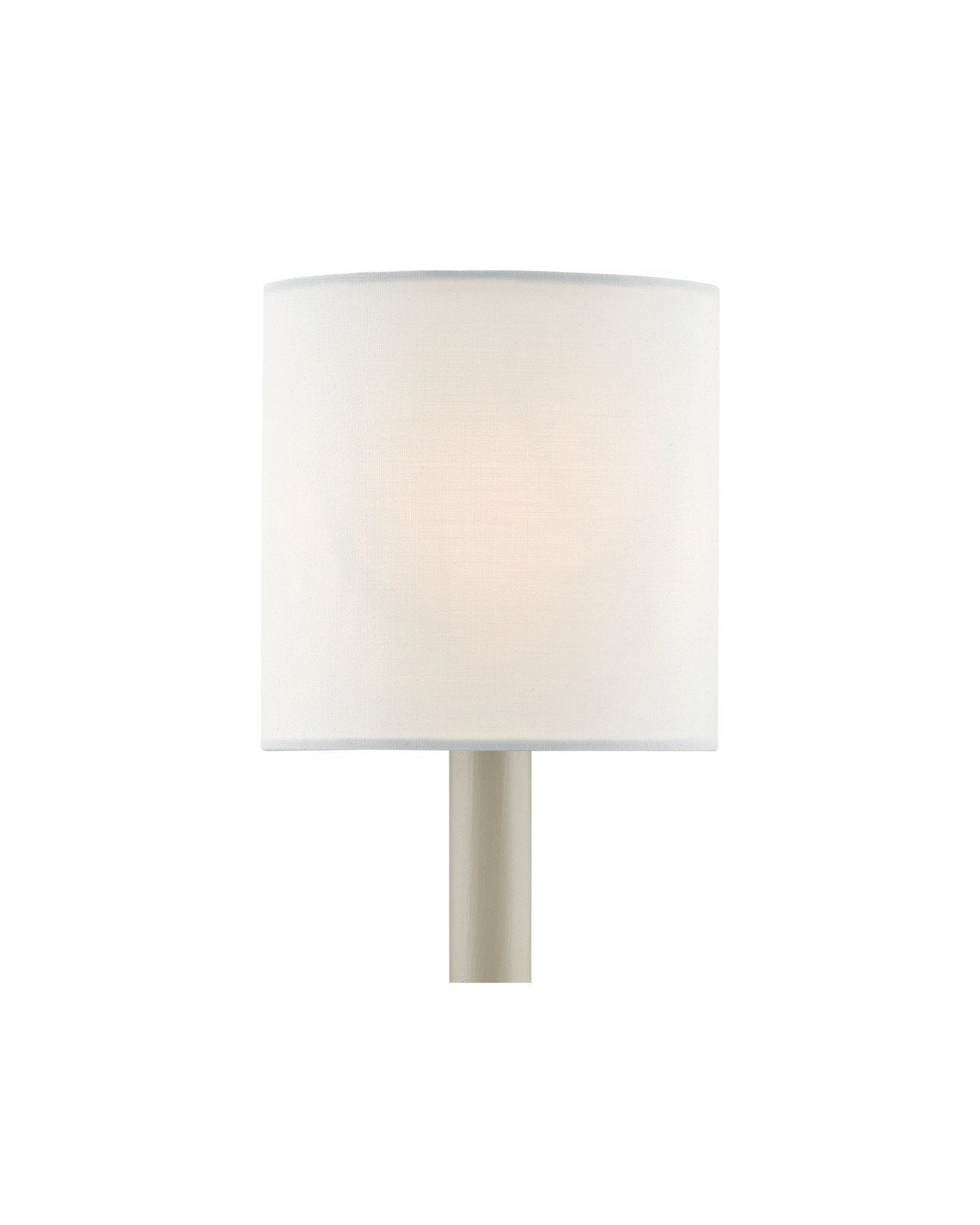 White Cotton Chandelier Shade